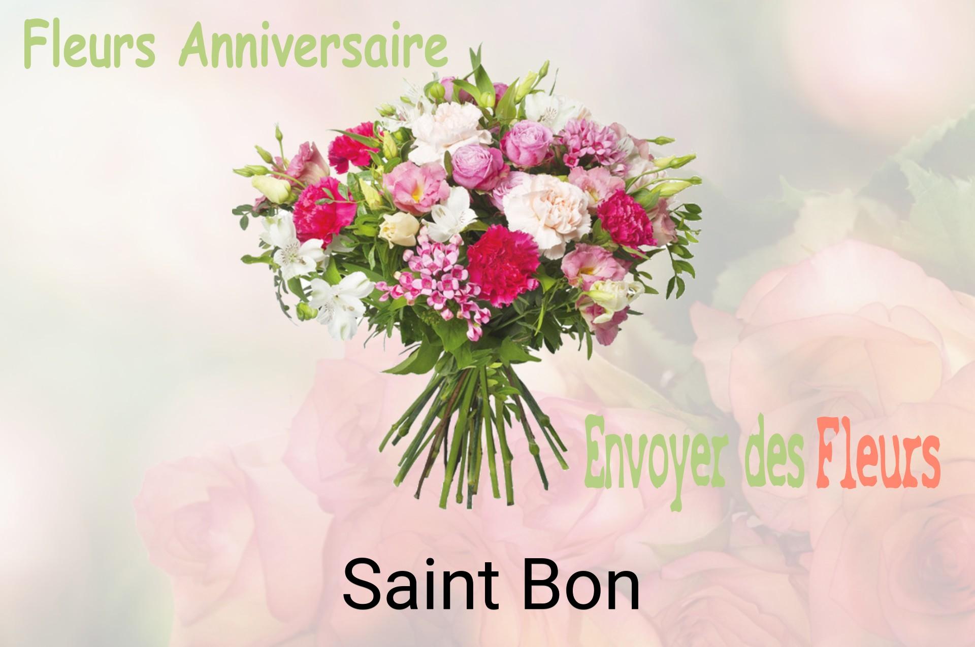 Bouquet de fleurs d’anniversaire livré à Saint-Bon